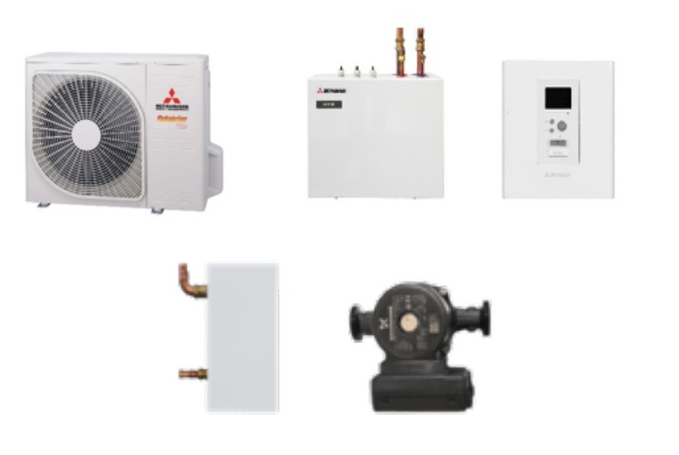 SPLIT ISI POMPASI   MODÜLER SİSTEM -  HYDROLUTION 12KW